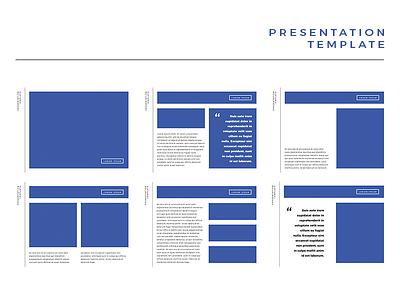 Presentation Template box indesign presentation template