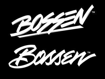 Custom Lettering Bossen custom lettering hand lettering lettering script type typography