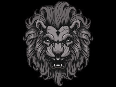 Apex Predator Lion vector illustration adobe illustration illustrator lion sweyda vector vector illustration