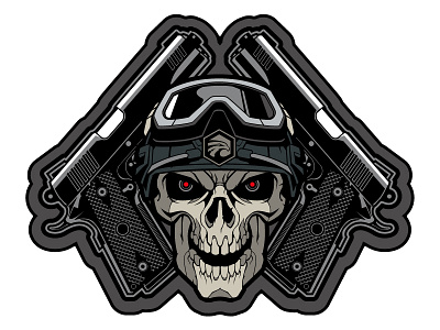 Morale Patch for Urban Operator army patch military patch morale patch pvc patch skull patch sweyda urban operator