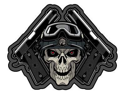 Morale Patch for Urban Operator army patch military patch morale patch pvc patch skull patch sweyda urban operator