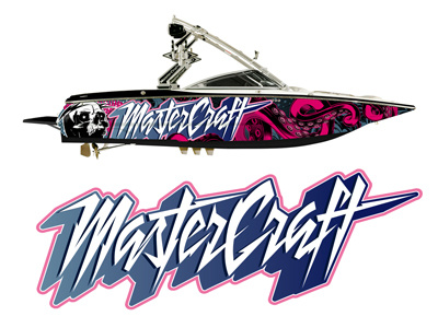 Mastercraft Boat Wrap