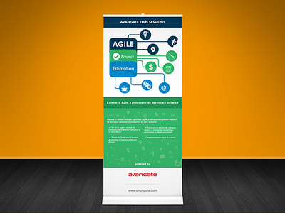 Rollup Avangate - Agile Project Estimation agile avangate banner planing print project management roll up roll up rollup scrum