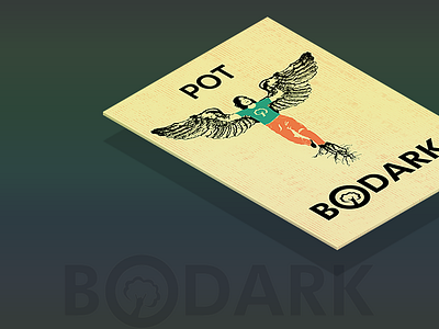 Bodark Cd Cover Preview angel bodark cd cover green orange roots yellow