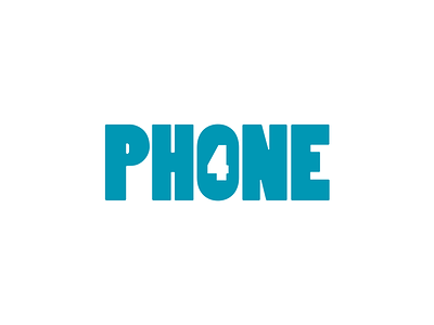 4phone Logo Demo 4phone blue logo logo romania romanian logo simple logo