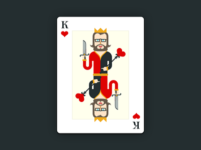 King Playing Card Illustration illustration king playing cards