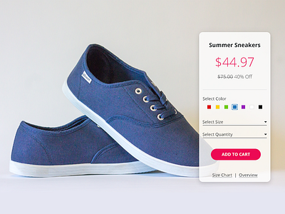 Simple Product Page (practice) ecommerce product page simple page ui ux
