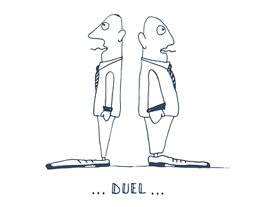 Duel duel illustration