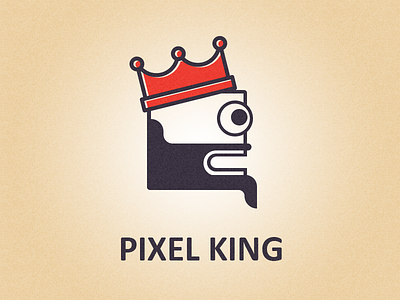 Pixel King - Logo Idea concept dalex idea logo pixel pixel king