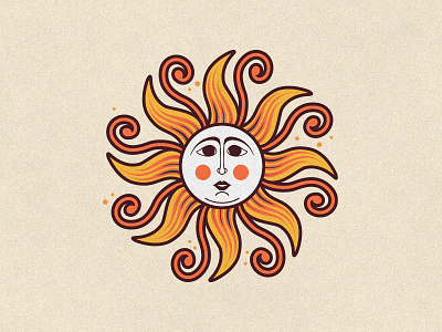 Sun illustration sun