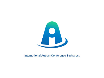 Logo International Autism Conference a blue conference dragos dragos alexandru dragos.spce green i logo