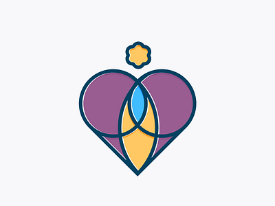 Purple Heart Icon dalex icon illustration purple heart sketoneto