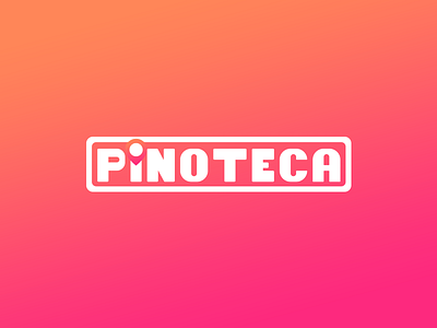 Pinoteca - Logo WIP dalex font logo pinoteca red skteoneto wip