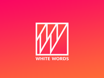 White Words Logo