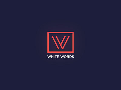 White Words Logo V2