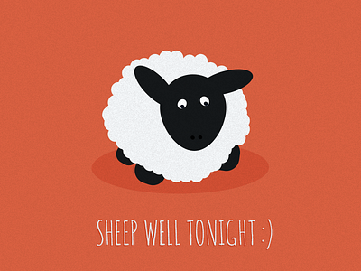 Sheep Well Tonight - Free Poster dalex free poster sheep sketoneto sleep