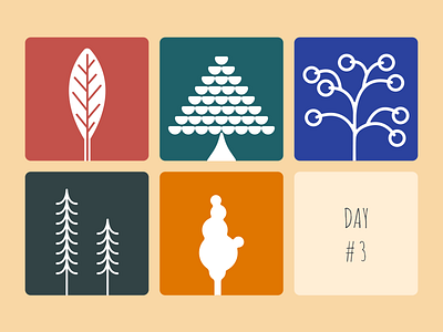 Tree Pictogram Challenge Day 3 challenge dalex flat icon pictogram simple sketoneto tree trees