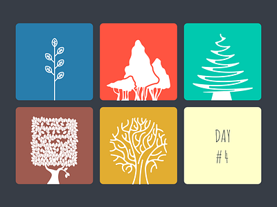 Tree Pictogram Challenge Day 4 dalex flat icon pictograms simple sketoneto tree