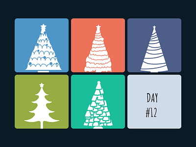 Tree Pictogram Challenge Day 12 christmas dale fir fir tree icon pictogram simple sketoneto tree trees