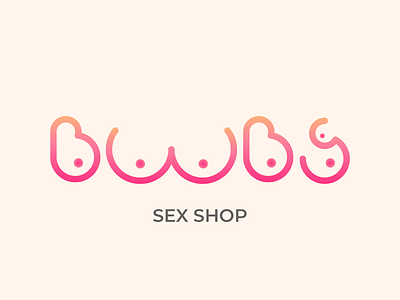 Boobs - Sex Shop Logo