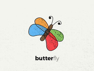 Butterfly Logo Concept butterfly dalex dragos logo sketch sketoneto transparency