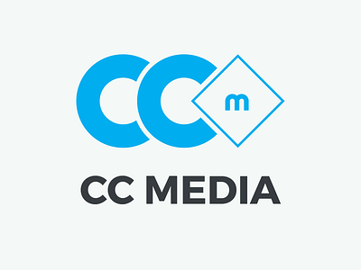 Logo CC Media - V3 blue business c cc dragos dragos.space letter logo logotype media type