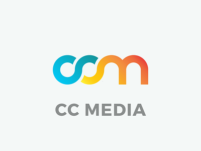 Logo CC Media - V4 business c cc curve dragos dragos.space logo logo 3d logotype media type typo