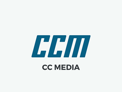 Logo CC Media - V6 cc ccm dragos dragos.space letters logo logotype media type