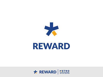 Logo Reward - WIP V1 blue dragos alexandru logo person reward star vector yellow