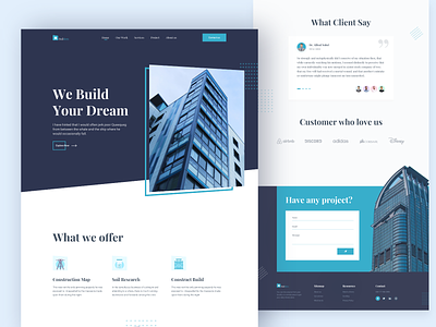 Architecture Firm - Landing Page