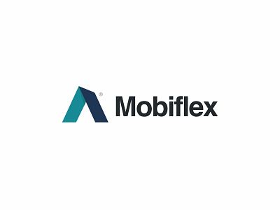 Mobiflex branding corporate identity design logo