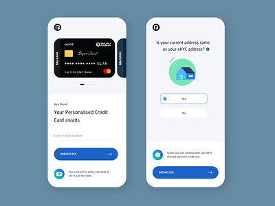 Credit Card Application Concept