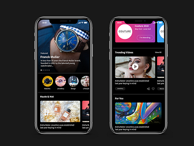 Luxury App UI/UX app concept daily ui dashboard landing page lifestyle luxury responsive trending uiux