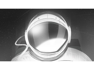I need some space III astronaut background illustration planet space speedpainting storyboard visualdevelopment