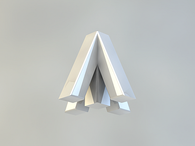 A 3d typography