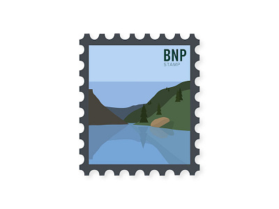 Black Canyon of the Gunnison National Park black canyon forest icon illustration lake landscape national park system postage stamp vector