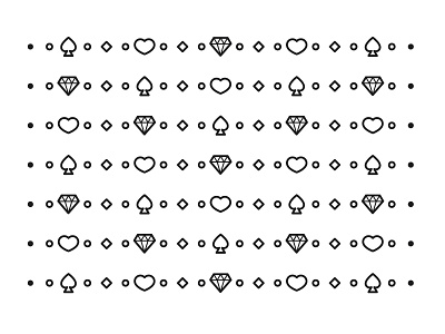 Minimal Pattern black and white icon pattern vector