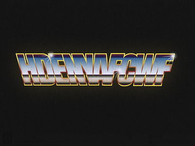 HDENYAFCWF figma gradients logo new work skew typography wrestling