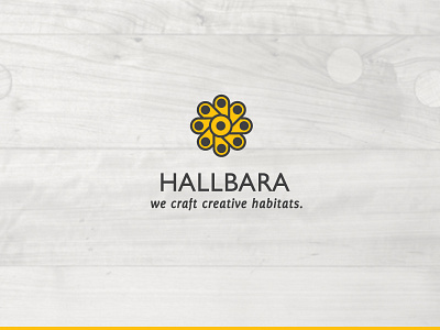 Hallbara Logo WIP brand development identity logo remodeling