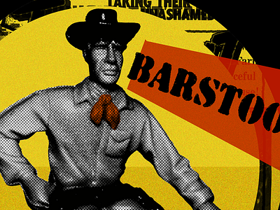 Bartsool Detail barstool collage country cowboy outlaw outlaw country richmond rva usa virginia