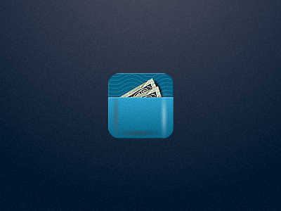 'Secret' IOY App - Icon (revealed as SmallDebts) cash icon ios iphone pocket smalldebts wallet