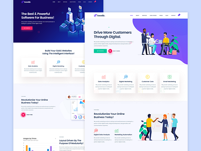 Multipurpose Saas Template for Startup and Agency