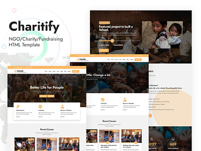 NGO/Charity/Fundraising Template