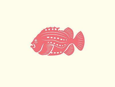 Hrognkelsi fish illustration vector