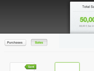 Sales button green interface payment ui web website