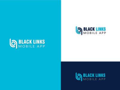 Black link logo design branding design icon identity illustration instagram banner logo logo design symbol vector