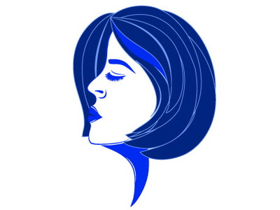 just for peace art charecter design face female girl hair illustration logo vector woman