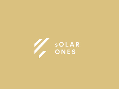 Solar Ones — logo for imagined brand brand energy imagined logo simplicity solar sun