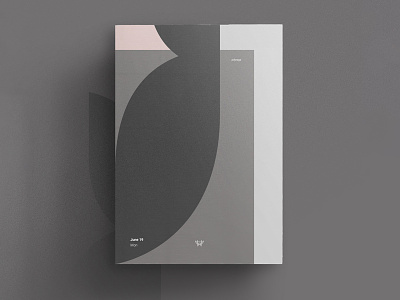 Daily Poster — 19 06 17 dark day golden grey mood poster ratio shapes