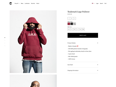 Shopify Starter Theme by Tyler Kotsopoulos for TWG on Dribbble
